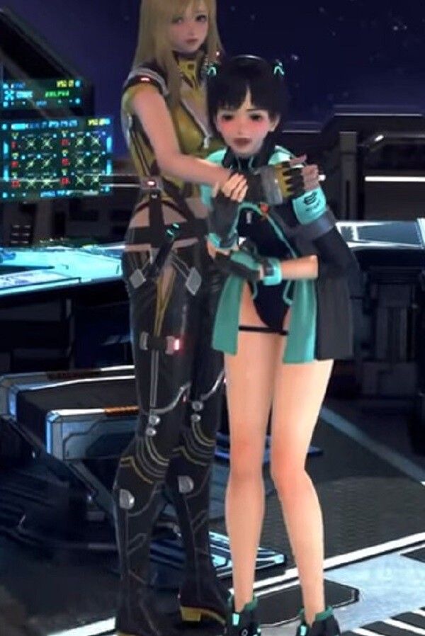 "Star Ocean 6" Girl in an erotic high-leg outfit with her thighs exposed, "Chloe" 8