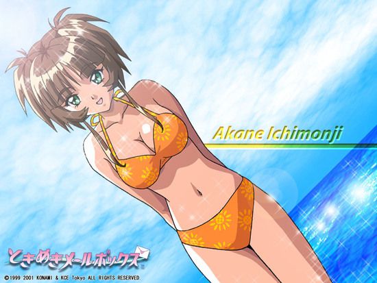 Moe Erotic Pictures of Akane (Tokimeki Memorial 2) 62 pieces 45