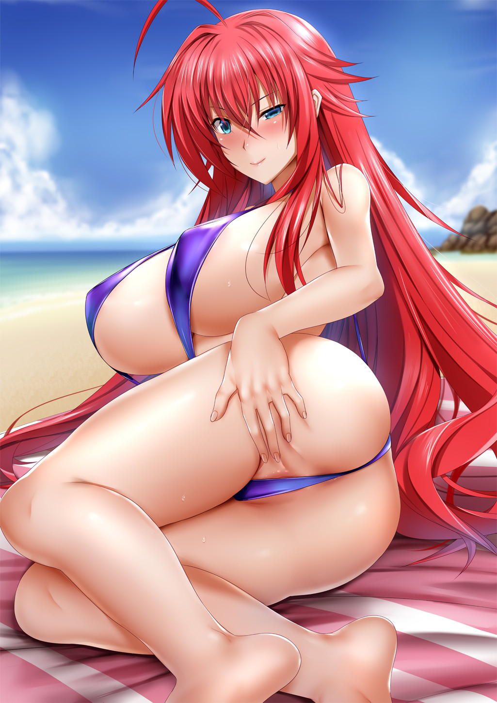 Please give a second picture to squeeze in a swimsuit! 1