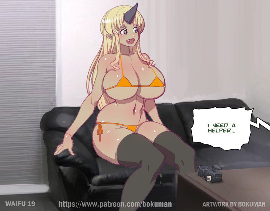 [Bokuman] - Waifu on couch (WIP) 25