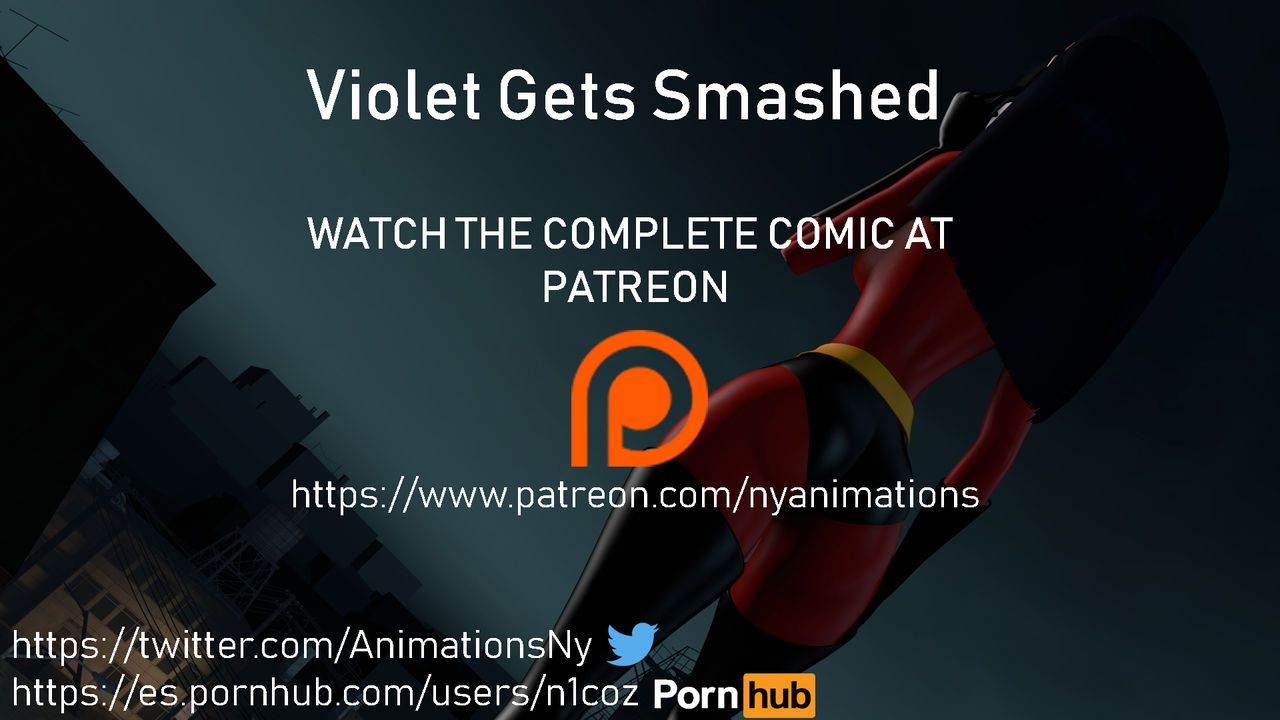 Violet Gets Smashed (NY Animations) (The Incredibles) 1