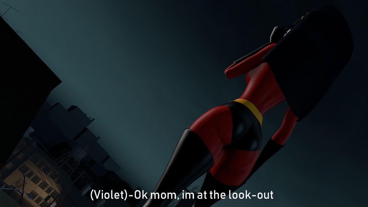 Violet Gets Smashed (NY Animations) (The Incredibles) 2