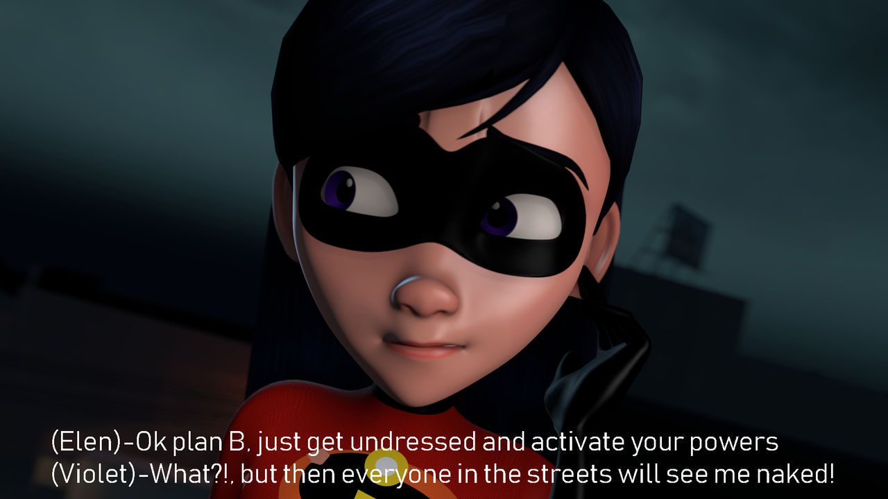 Violet Gets Smashed (NY Animations) (The Incredibles) 5