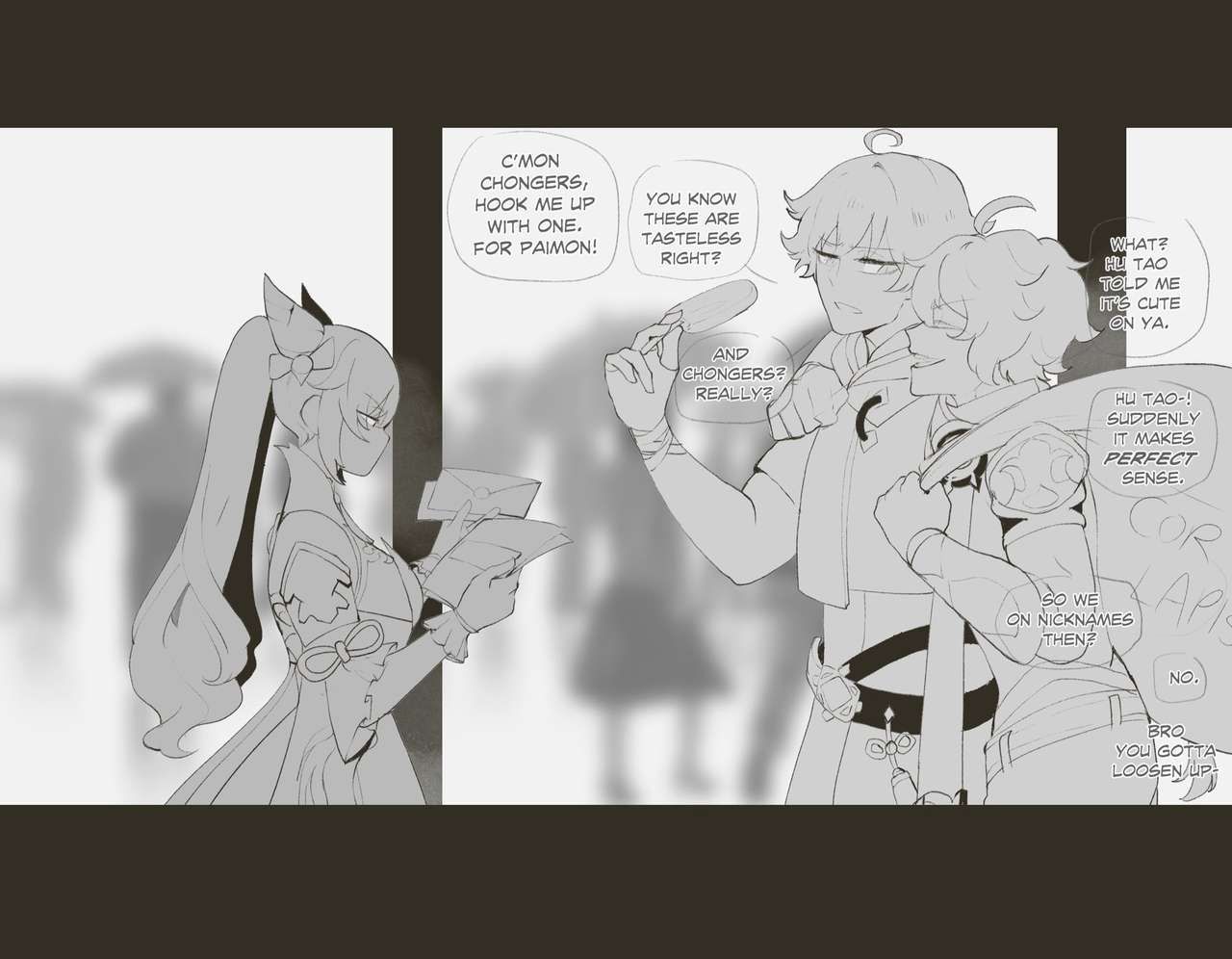 (Thiccwithaq | Nyantcha) Aether x Keqing (Genshin Impact) [English] 6