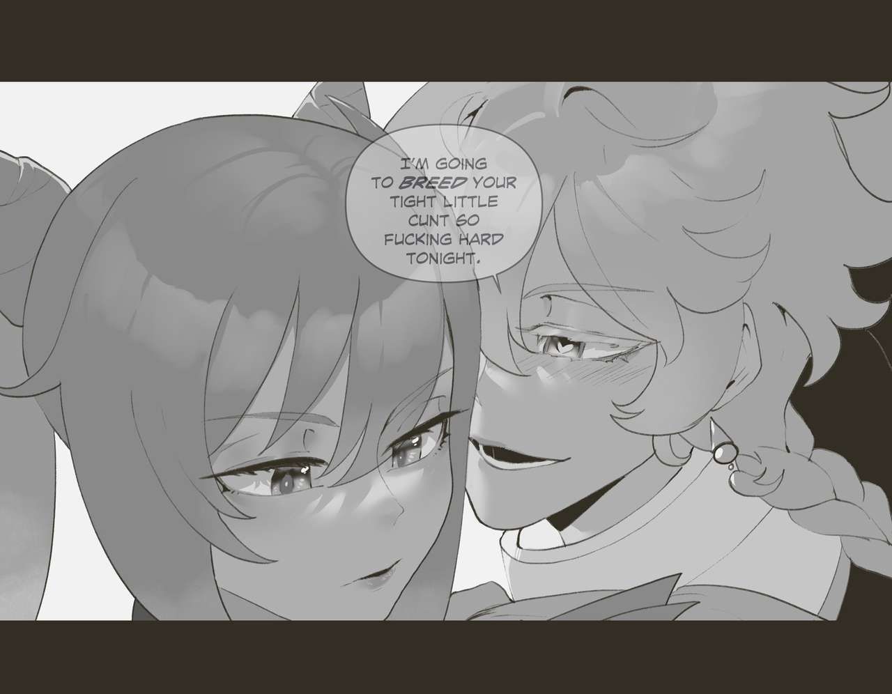 (Thiccwithaq | Nyantcha) Aether x Keqing (Genshin Impact) [English] 7