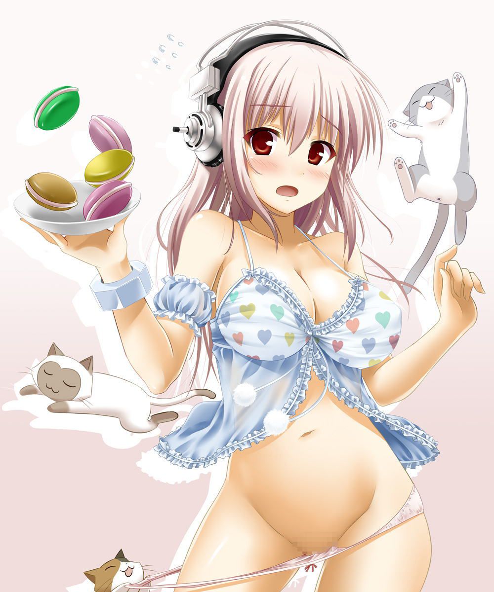 [Super Sonico] Super Sonico use the big breasts of pride and gently service www 15