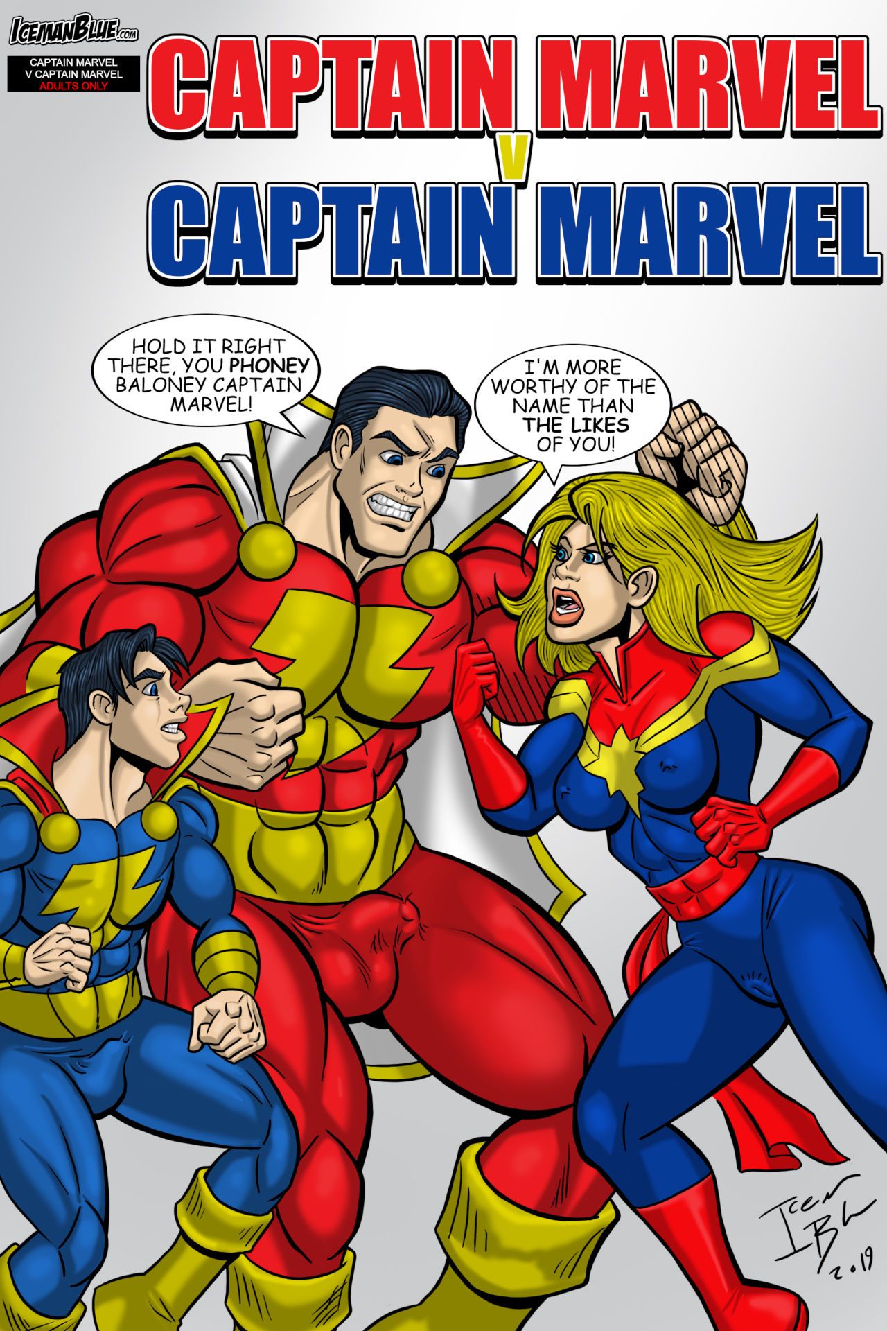 [Iceman Blue] Captain Marvel V Captain Marvel (Complete) 1