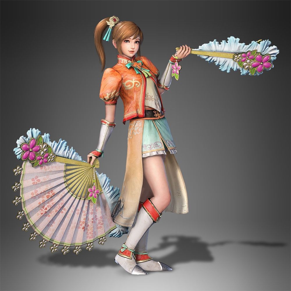 A picture of Xiao Qiao from the Sangoku Musou series 1