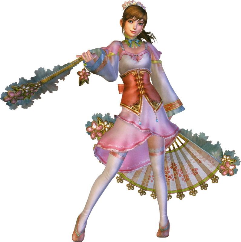 A picture of Xiao Qiao from the Sangoku Musou series 10