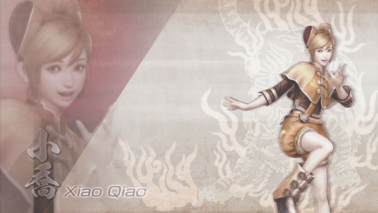 A picture of Xiao Qiao from the Sangoku Musou series 18