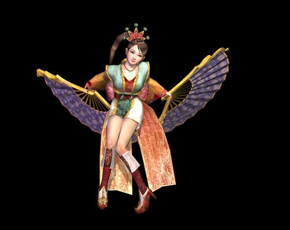 A picture of Xiao Qiao from the Sangoku Musou series 2