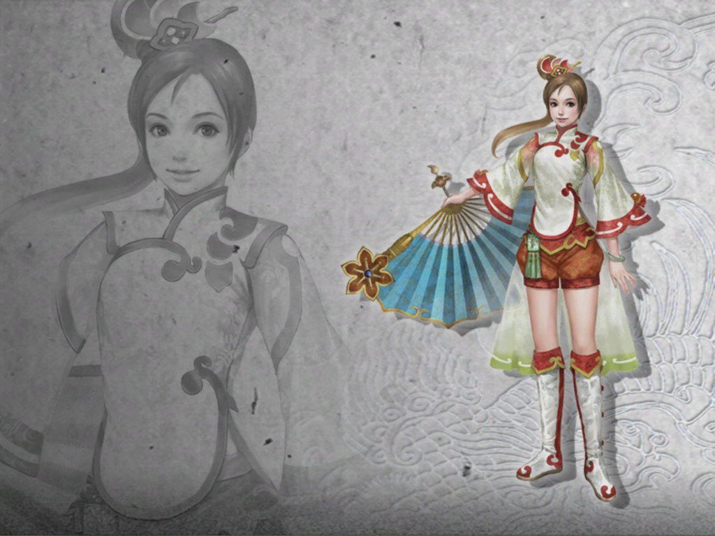 A picture of Xiao Qiao from the Sangoku Musou series 29