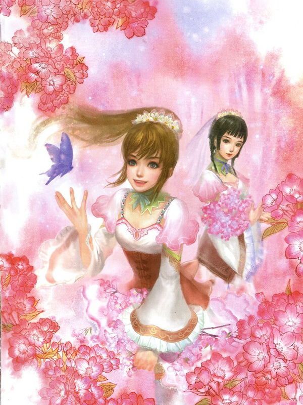 A picture of Xiao Qiao from the Sangoku Musou series 42