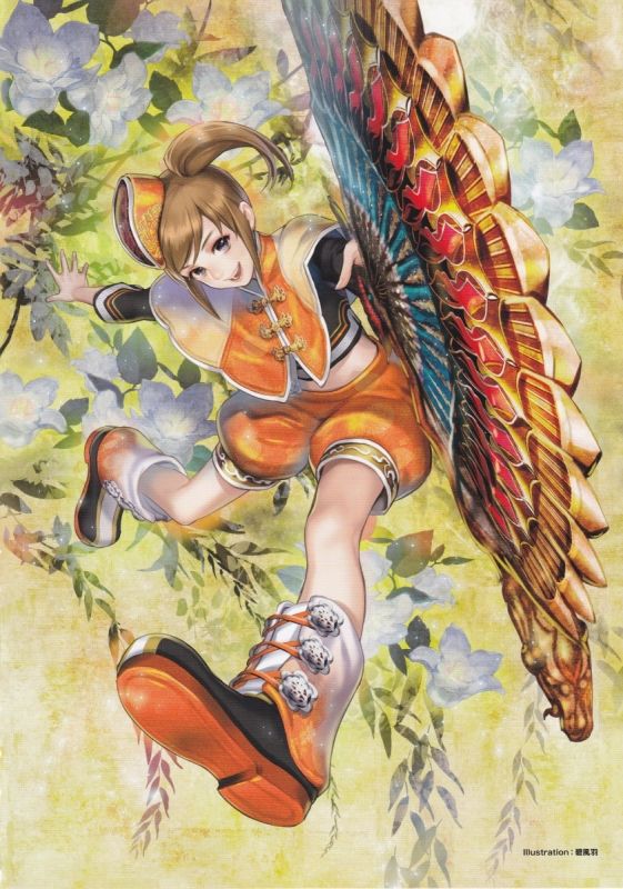 A picture of Xiao Qiao from the Sangoku Musou series 43