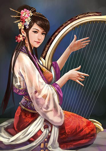 A picture of Xiao Qiao from the Sangoku Musou series 46