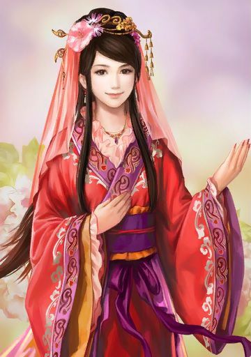 A picture of Xiao Qiao from the Sangoku Musou series 47