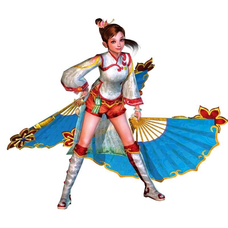 A picture of Xiao Qiao from the Sangoku Musou series 5