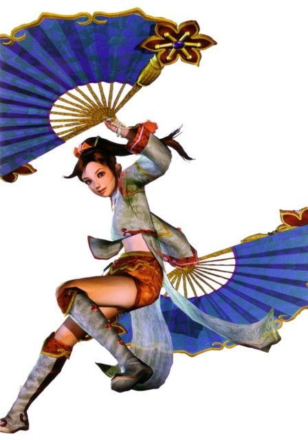 A picture of Xiao Qiao from the Sangoku Musou series 6