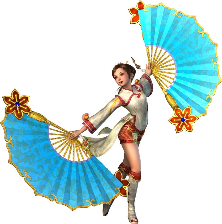 A picture of Xiao Qiao from the Sangoku Musou series 7