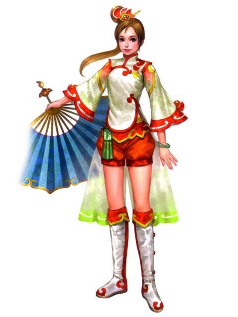 A picture of Xiao Qiao from the Sangoku Musou series 8