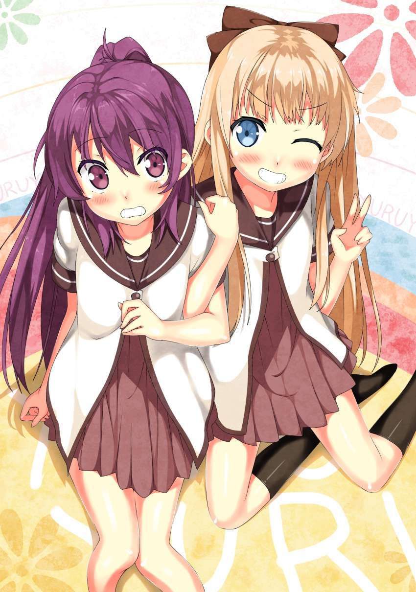 Erotic image that comes out just by imagining Ayano Sugiura's masturbation appearance [Yuru Yuri] 12