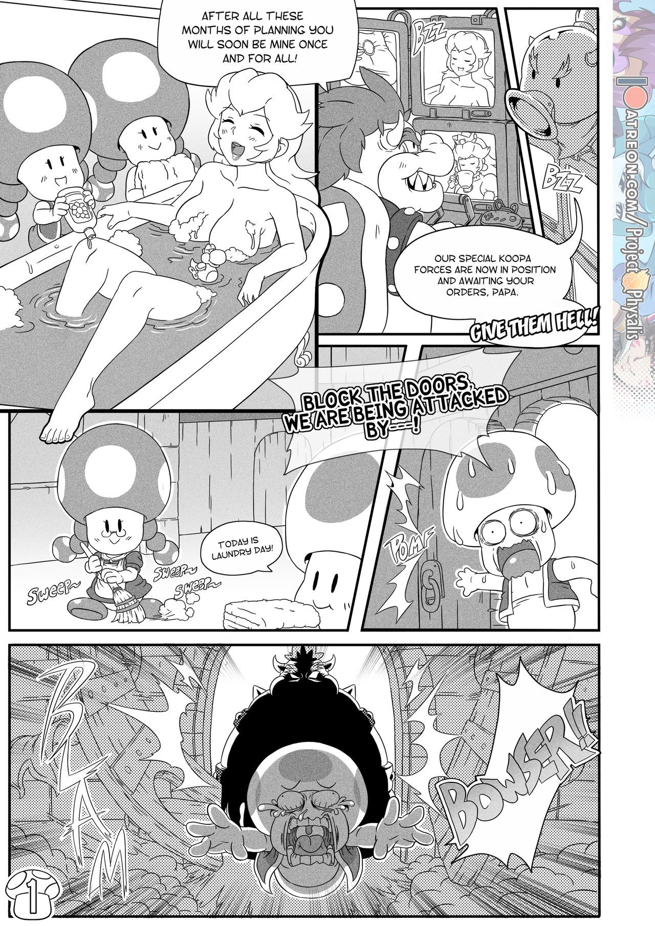 [Project physalis] Princess Conquest (Super Mario Bros.)(Ongoing) 2
