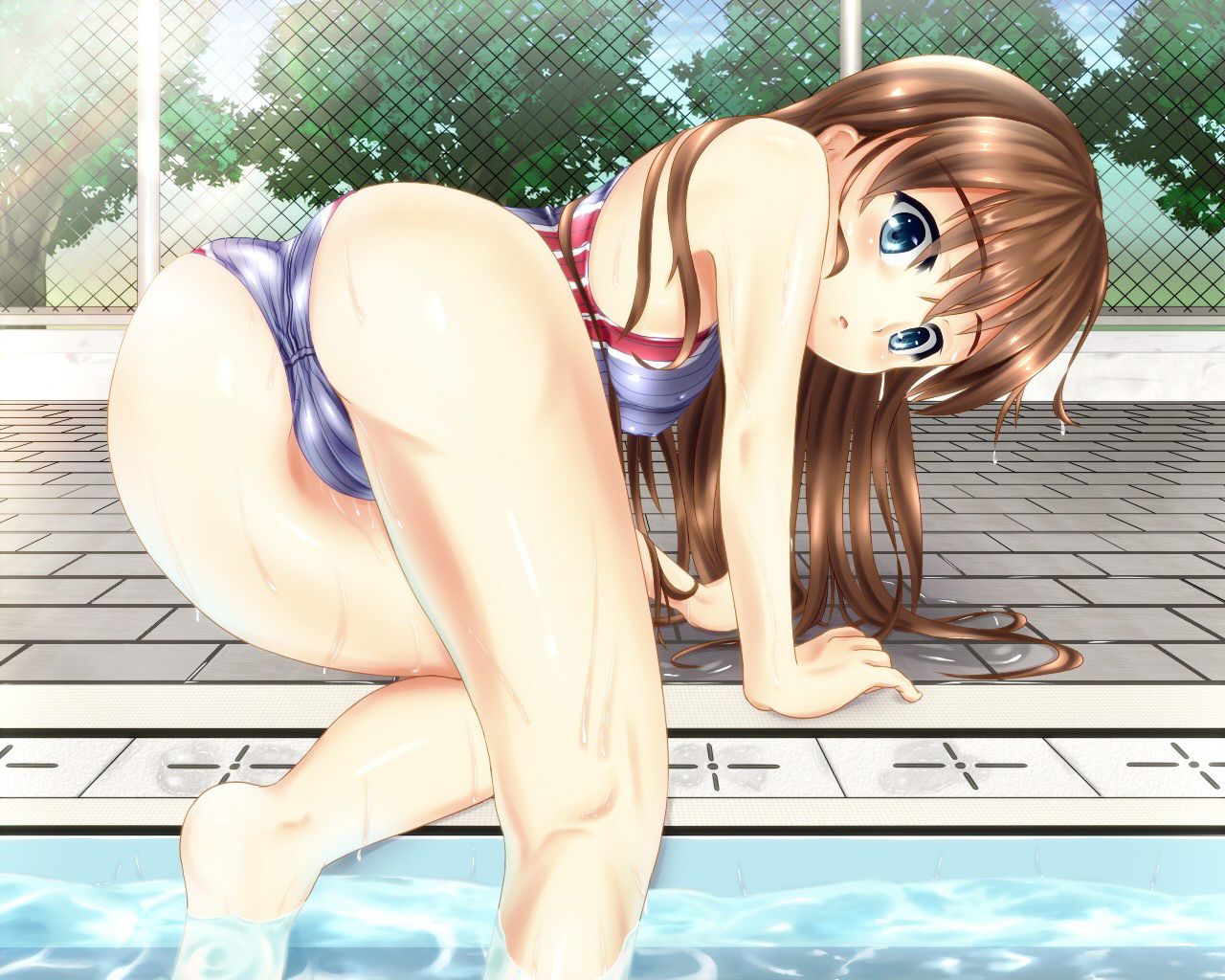 Two-dimensional beautiful girl's Erokawa image is pasted intently vol.957 3