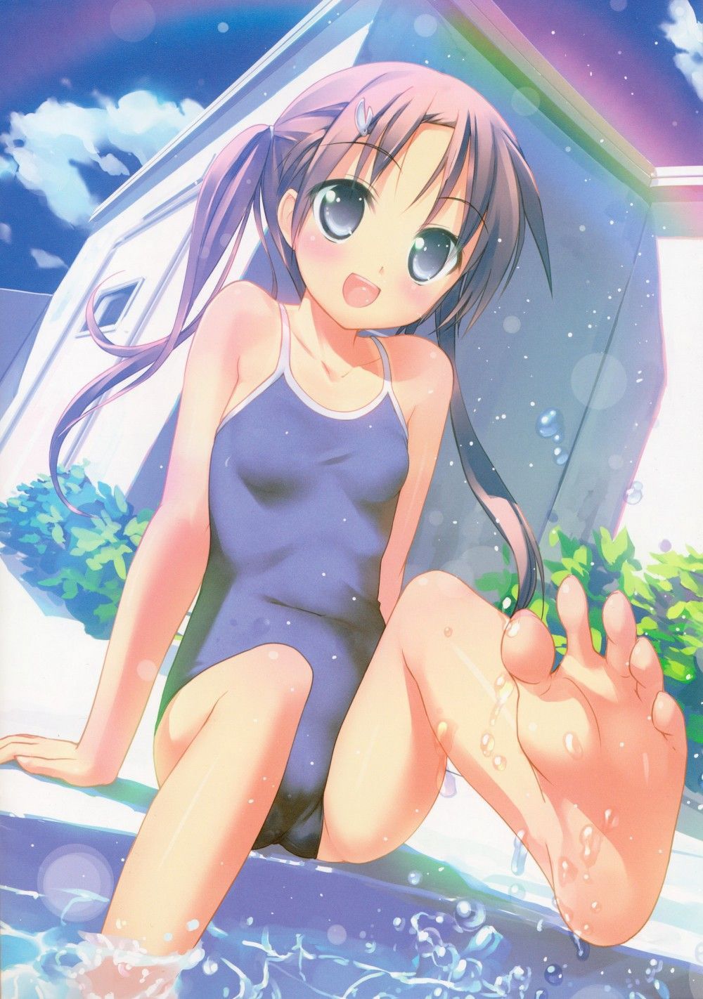 Two-dimensional beautiful girl's Erokawa image is pasted intently vol.957 39