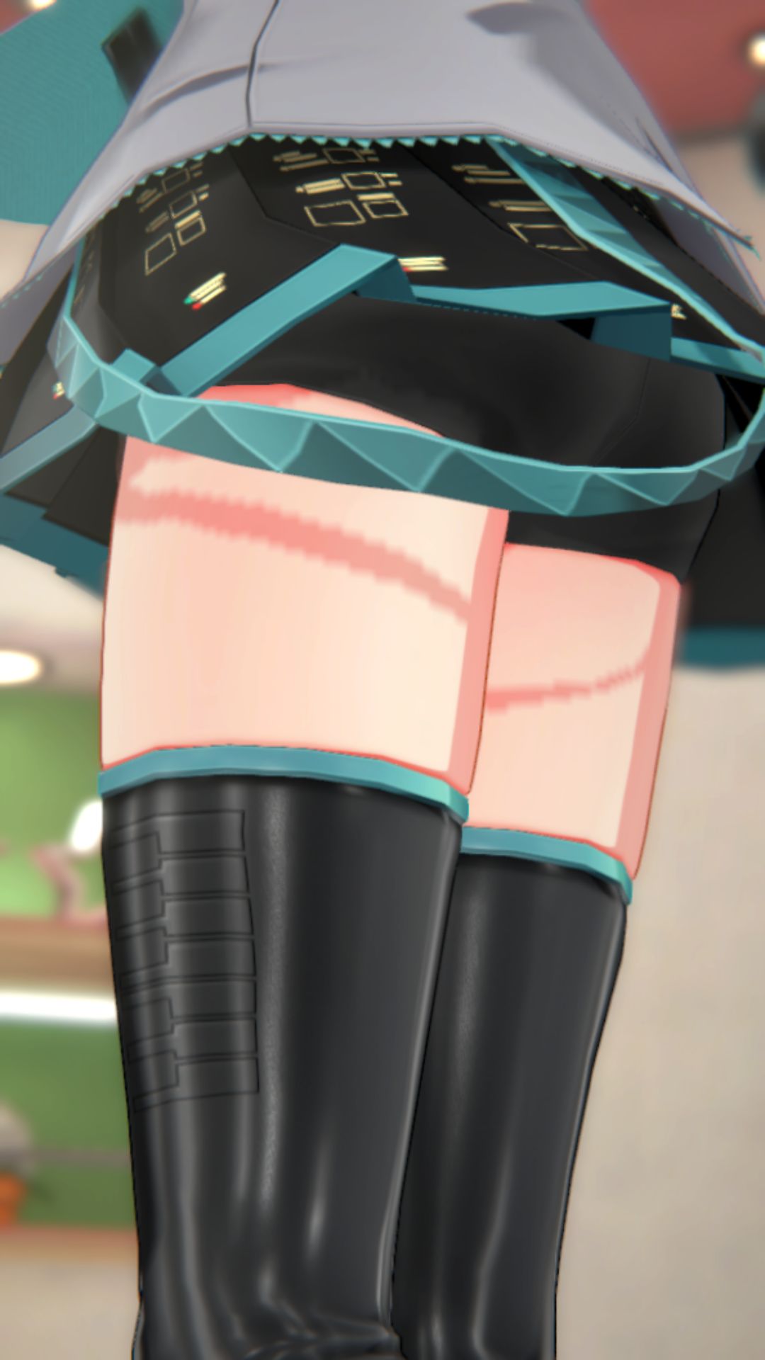 The result of peeking into the contents of the skirt of the smartphone game "IDOLY PRIDE" Hatsune Miku and Hatsune Miku costume 8
