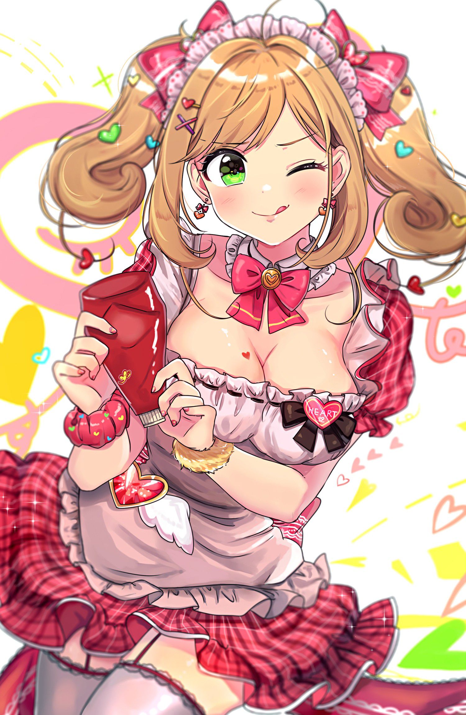 Cute two-dimensional image of the idol master. 17