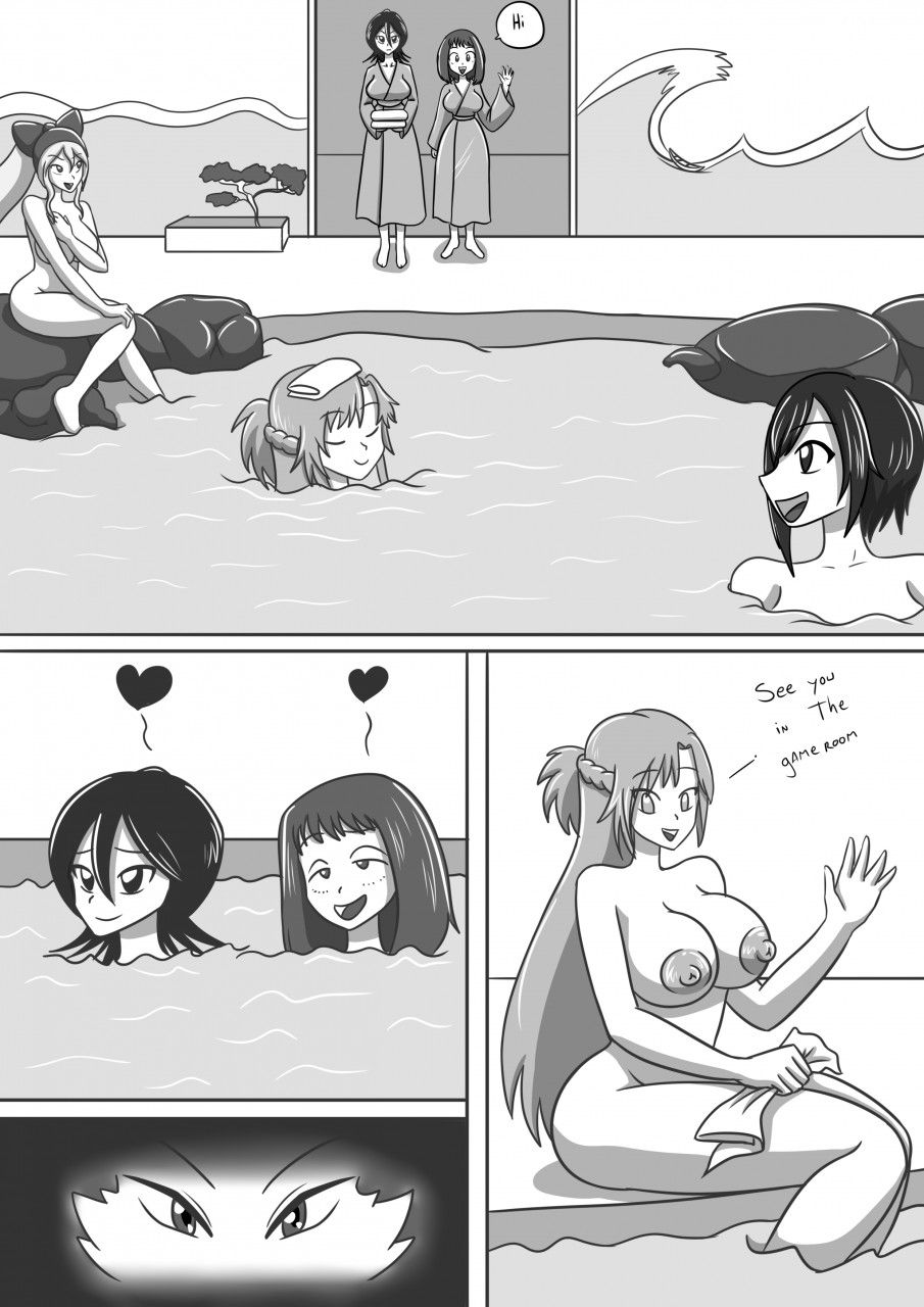 [LadyDrasami] Silence At the Hot Springs (Digimon) [Sample] 2