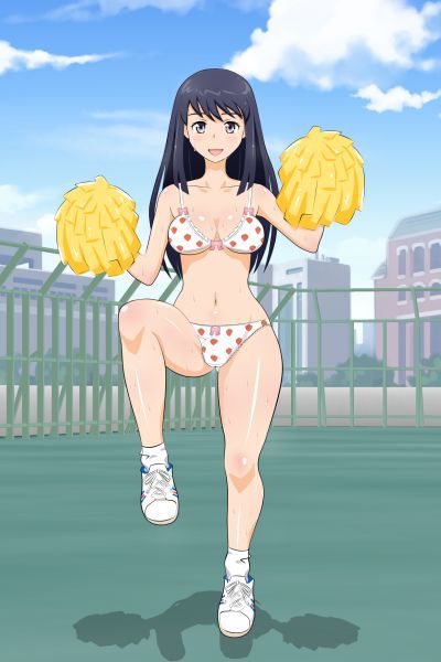 [HaL] High Kick Cheer to Asedaku Sex [HaL] ハイキック☆チアと汗だくセックス 73