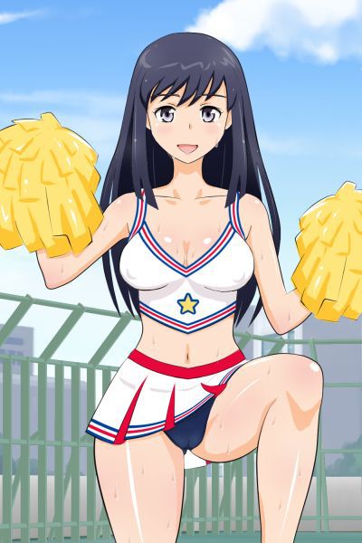 [HaL] High Kick Cheer to Asedaku Sex [HaL] ハイキック☆チアと汗だくセックス 90