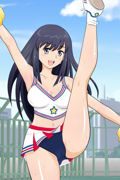 [HaL] High Kick Cheer to Asedaku Sex [HaL] ハイキック☆チアと汗だくセックス 92