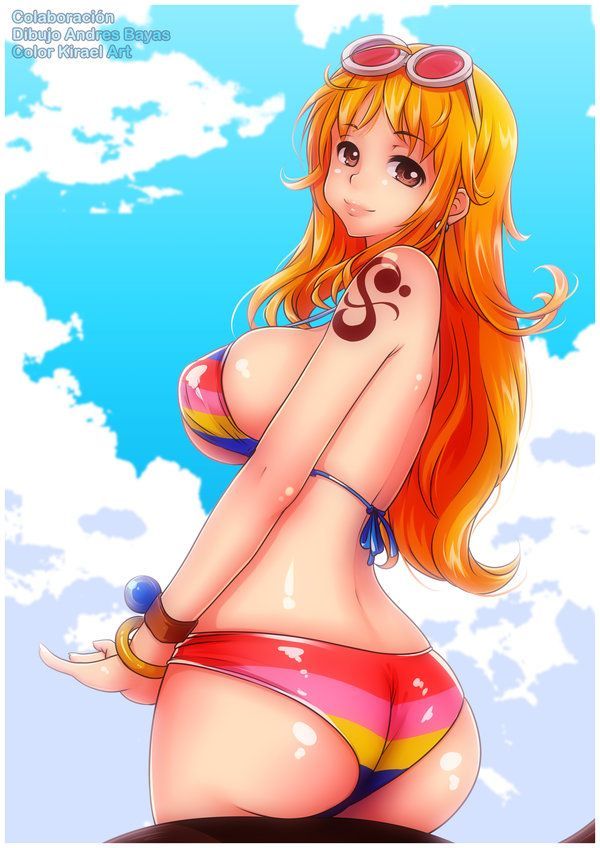 【One Piece】 Immediately pull out with an erotic image of Nami's that you want to suck firmly! 12