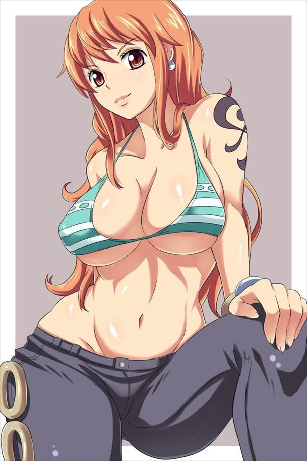 【One Piece】 Immediately pull out with an erotic image of Nami's that you want to suck firmly! 9