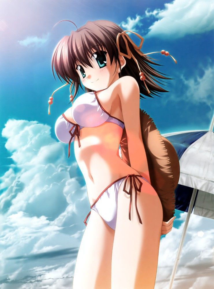 Swimsuit wearing lewd clothes to peg the gaze in the sea or pool it swimsuit 19