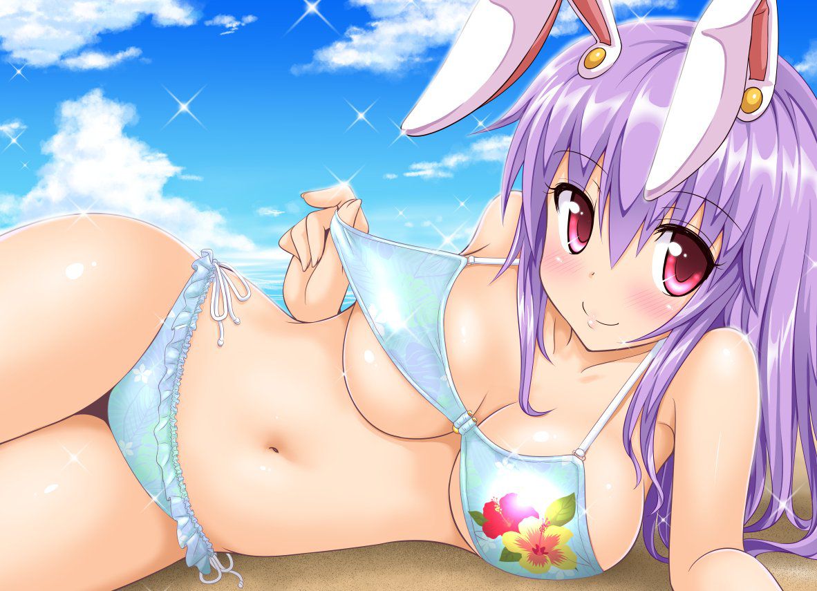 Swimsuit wearing lewd clothes to peg the gaze in the sea or pool it swimsuit 5