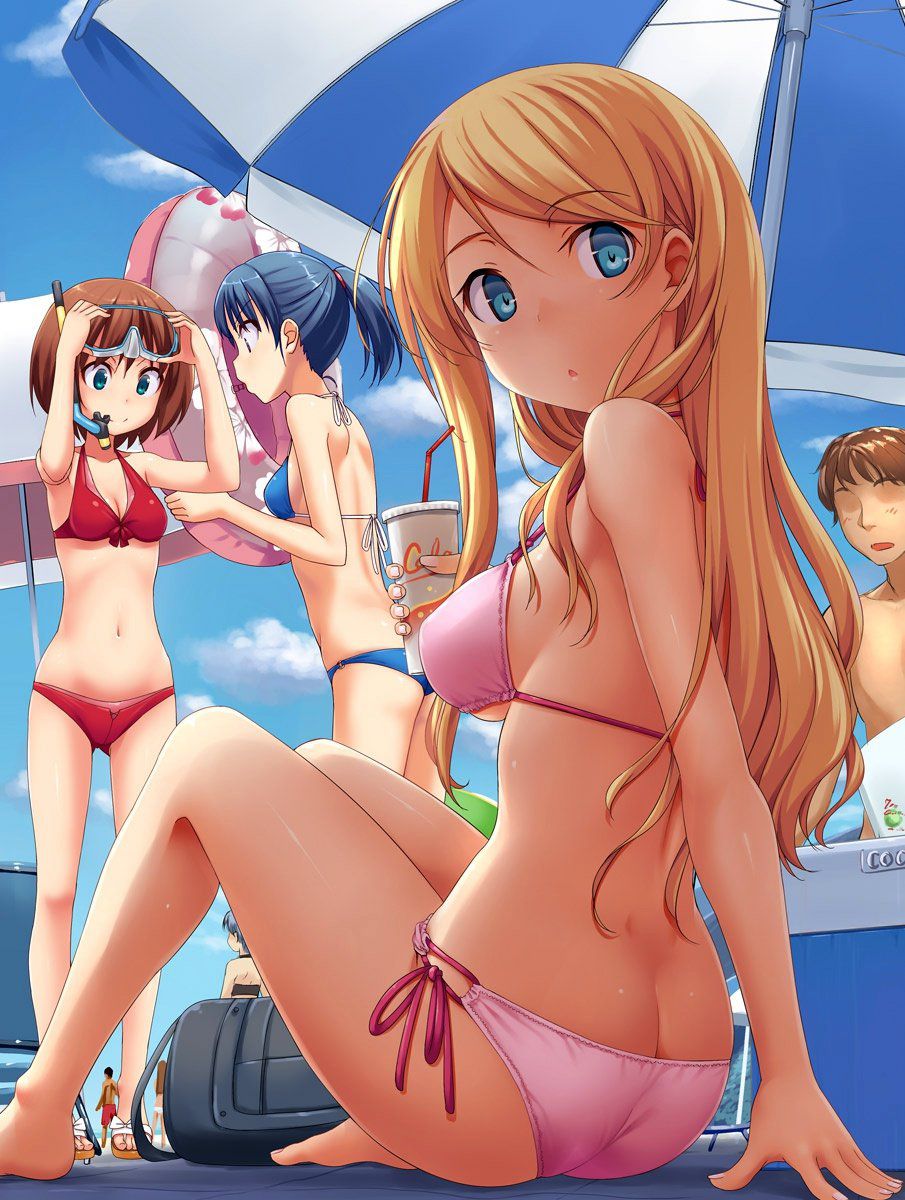Swimsuit wearing lewd clothes to peg the gaze in the sea or pool it swimsuit 9