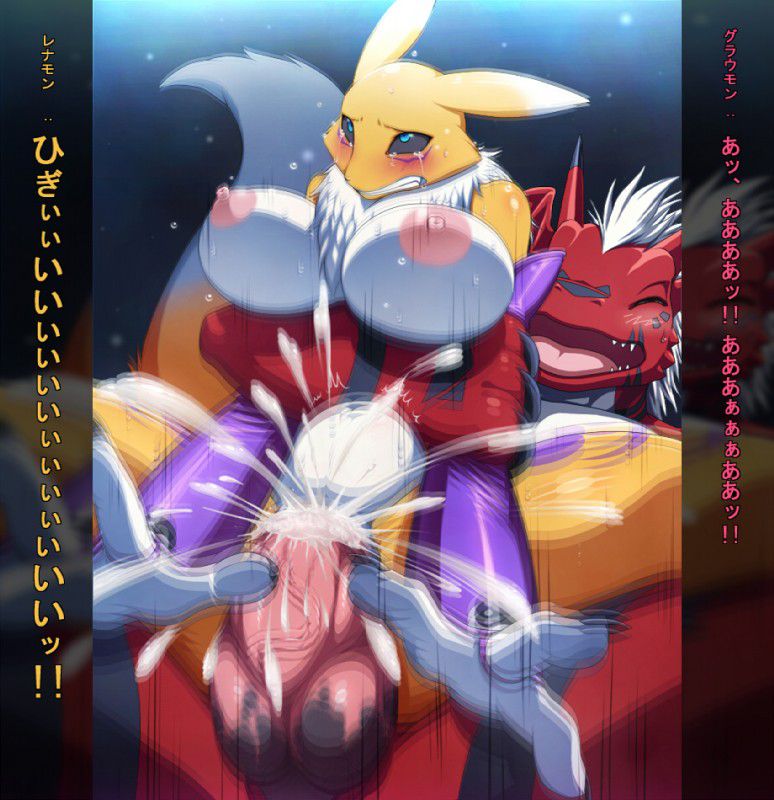 [68] Renamon x Growlmon (Digimon Tamers) 6