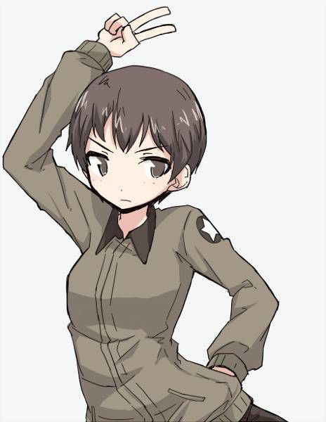 [Garapan] Naomi photo Gallery [Girls und Panzer] 34