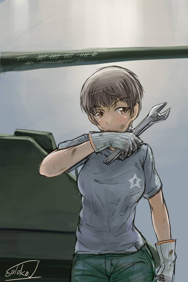 [Garapan] Naomi photo Gallery [Girls und Panzer] 35