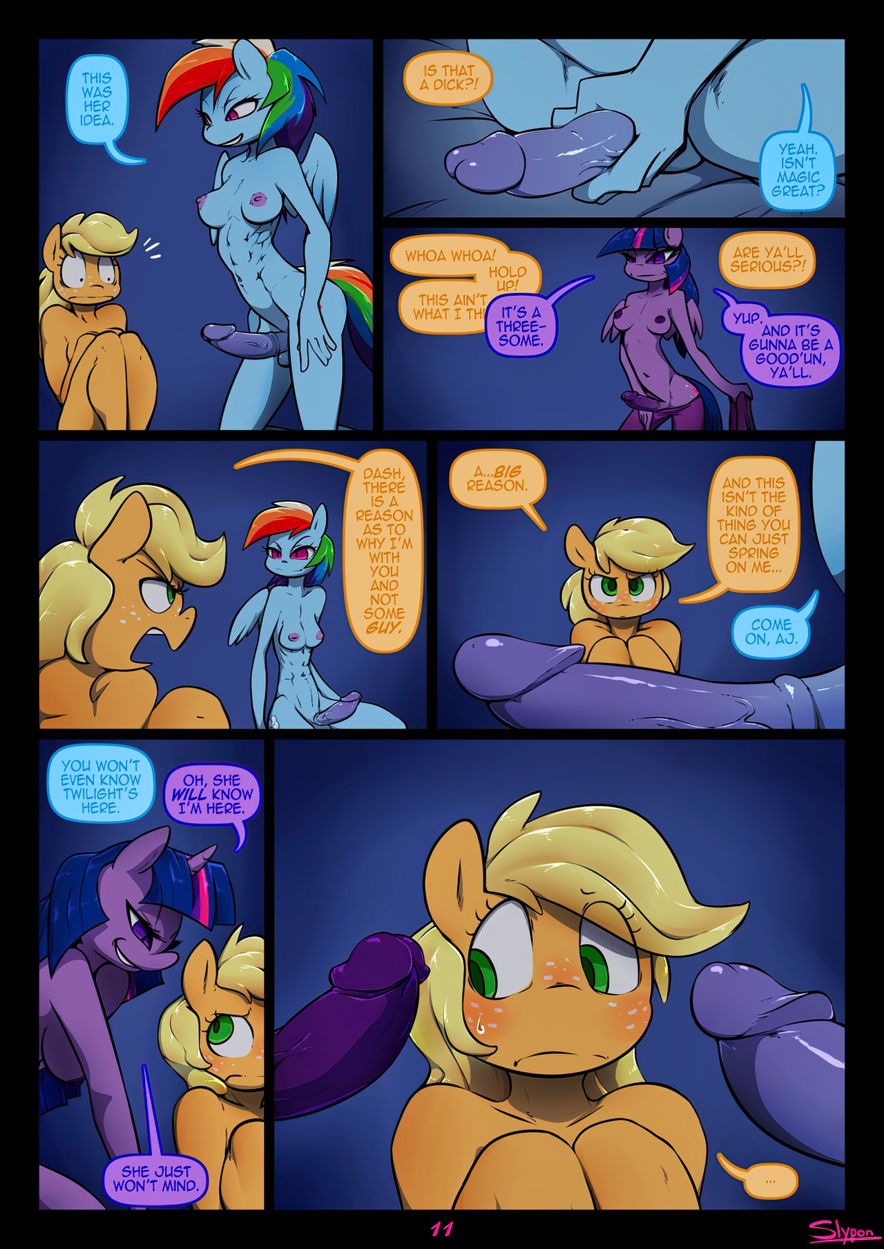 [Slypon] Night Mares Ch. 01-05 [MLP] (adjustment) 49