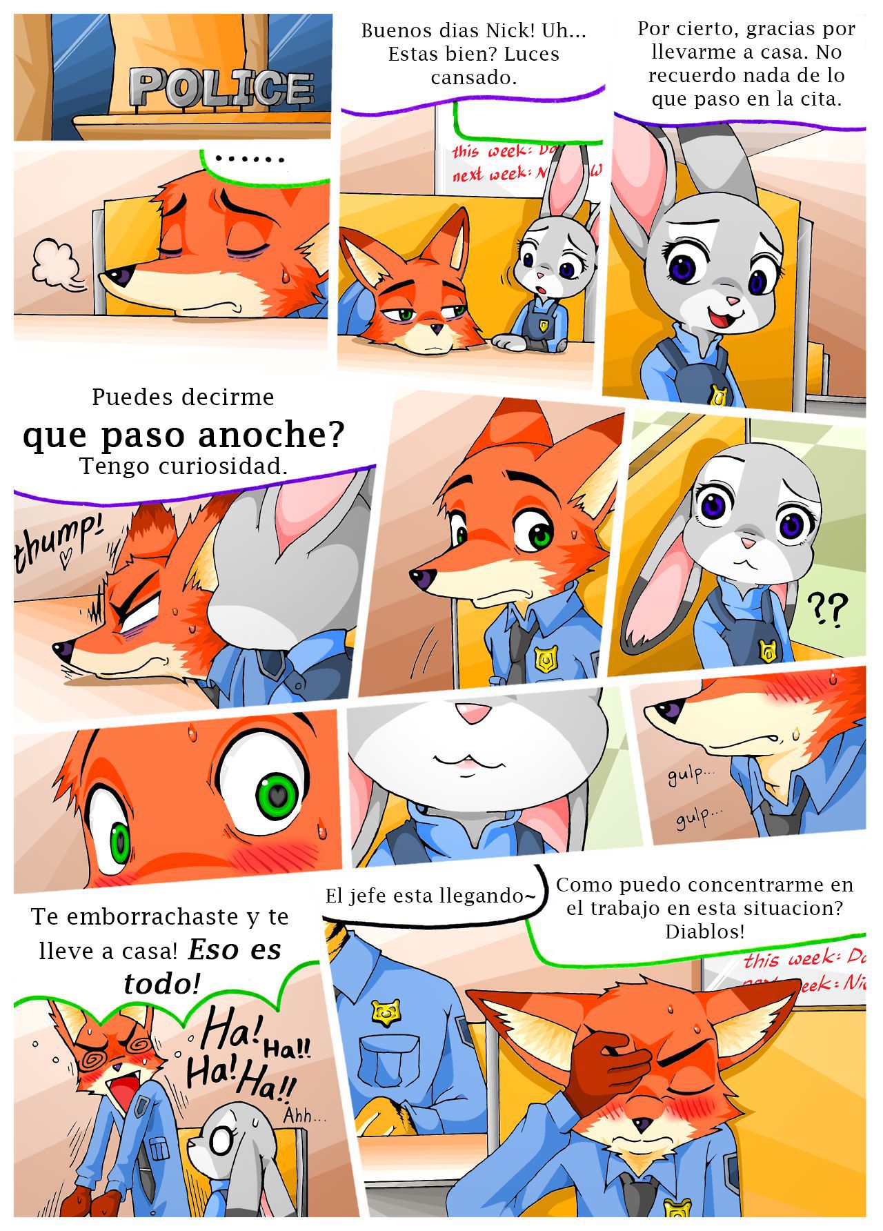 [Peanut-K] Bella Notte (Zootopia) (Spanish) [Landsec] http://peanut-k.tumblr.com/ 15