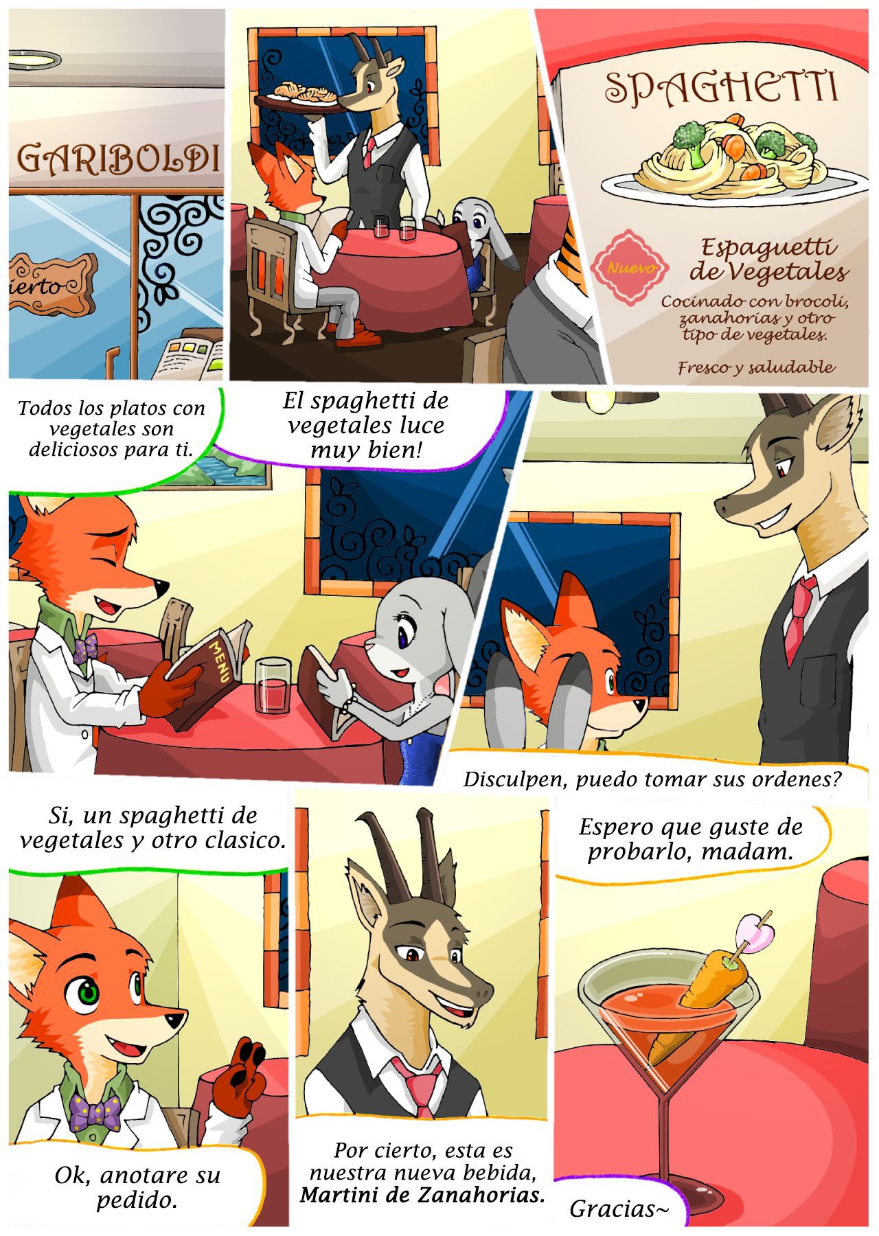 [Peanut-K] Bella Notte (Zootopia) (Spanish) [Landsec] http://peanut-k.tumblr.com/ 4