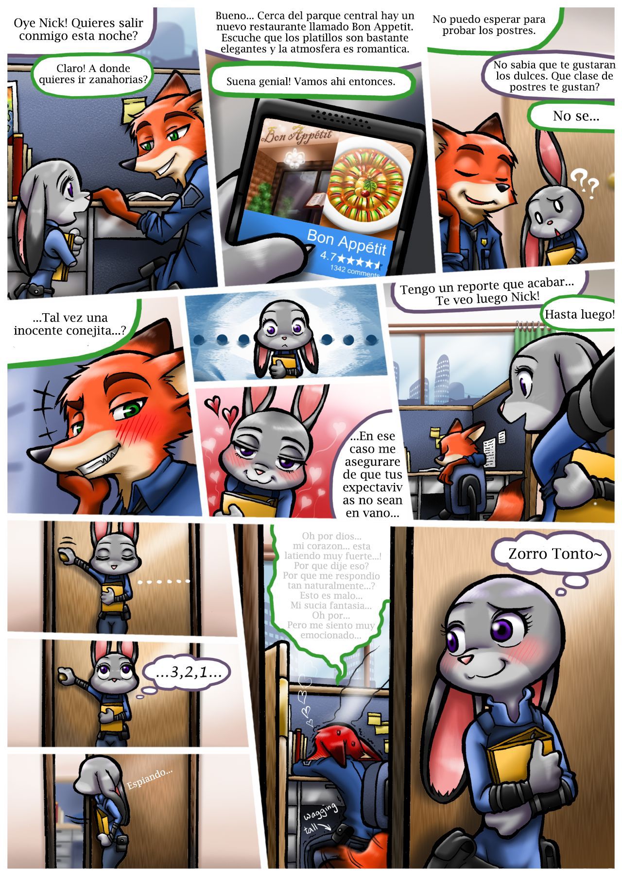 [Peanut-K] Bella Notte (Zootopia) (Spanish) [Landsec] http://peanut-k.tumblr.com/ 48