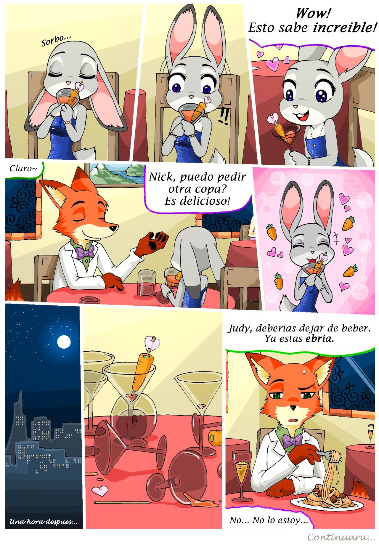 [Peanut-K] Bella Notte (Zootopia) (Spanish) [Landsec] http://peanut-k.tumblr.com/ 5