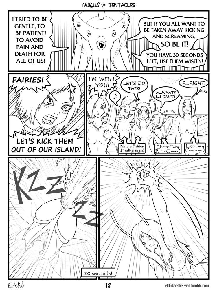 [Bobbydando] Fairies vs Tentacles [Ongoing] 19