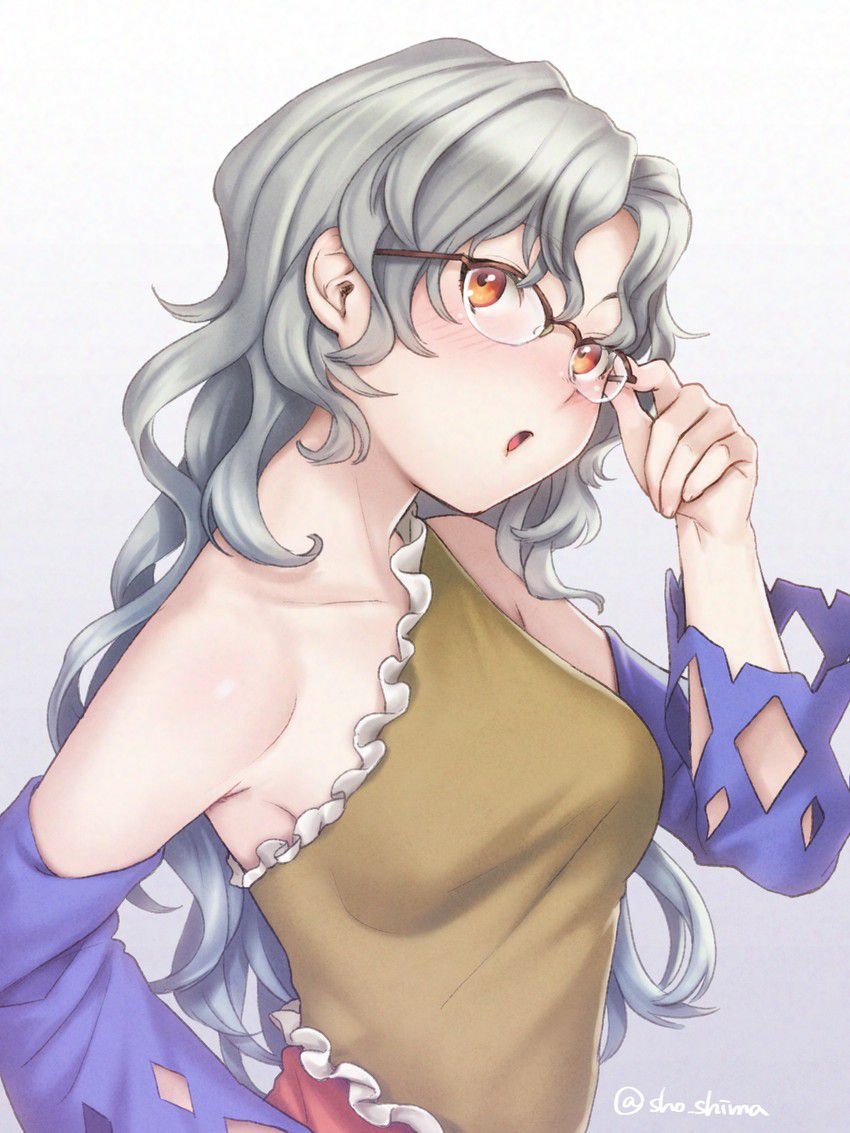 [Conscious high so] the secondary image of women who are doing glasses 8