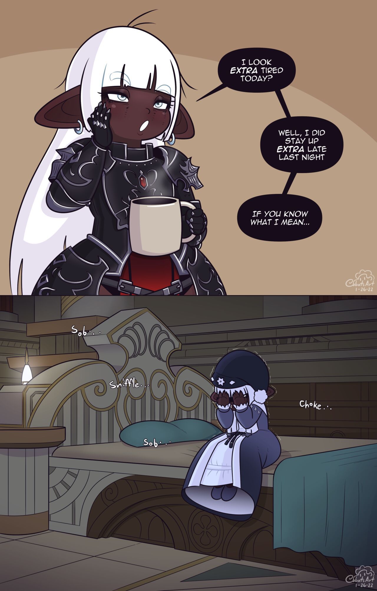 [Cobatsart] Mary Muffin: DRK Chocolate Cake (Final Fantasy XIV) Ongoing 7
